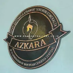 Logo Tembaga Kuningan Kualitas Terbaik